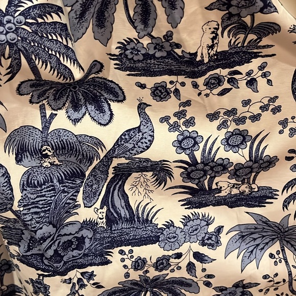 STAUD MYLA DRESS IN BLUE TOILE NWT - Picture 8 of 17